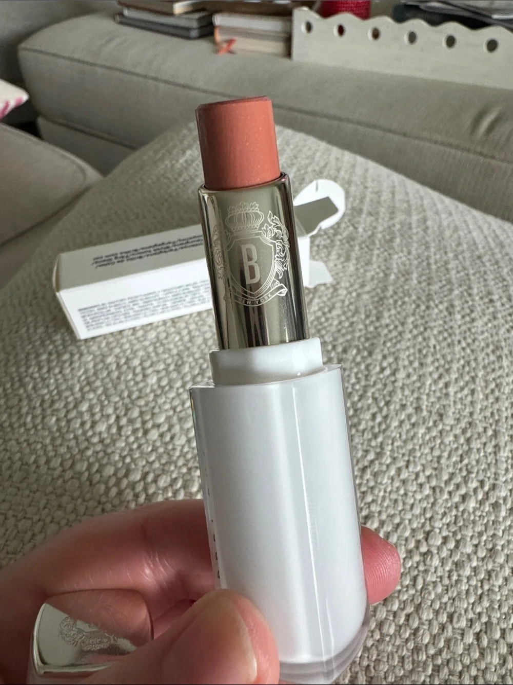 Bobbi Brown Extra Color Shine Lipstick - Nude Sugar NWT